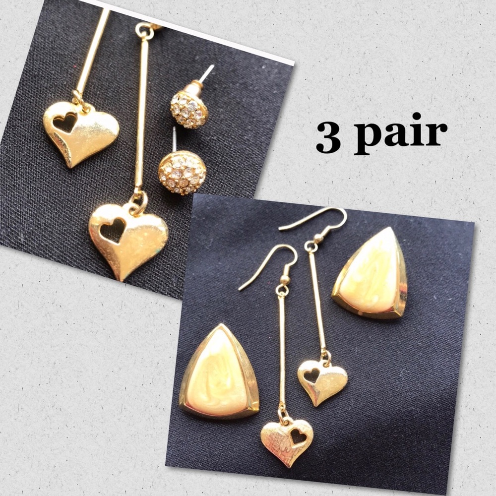 Fashion gold earrings